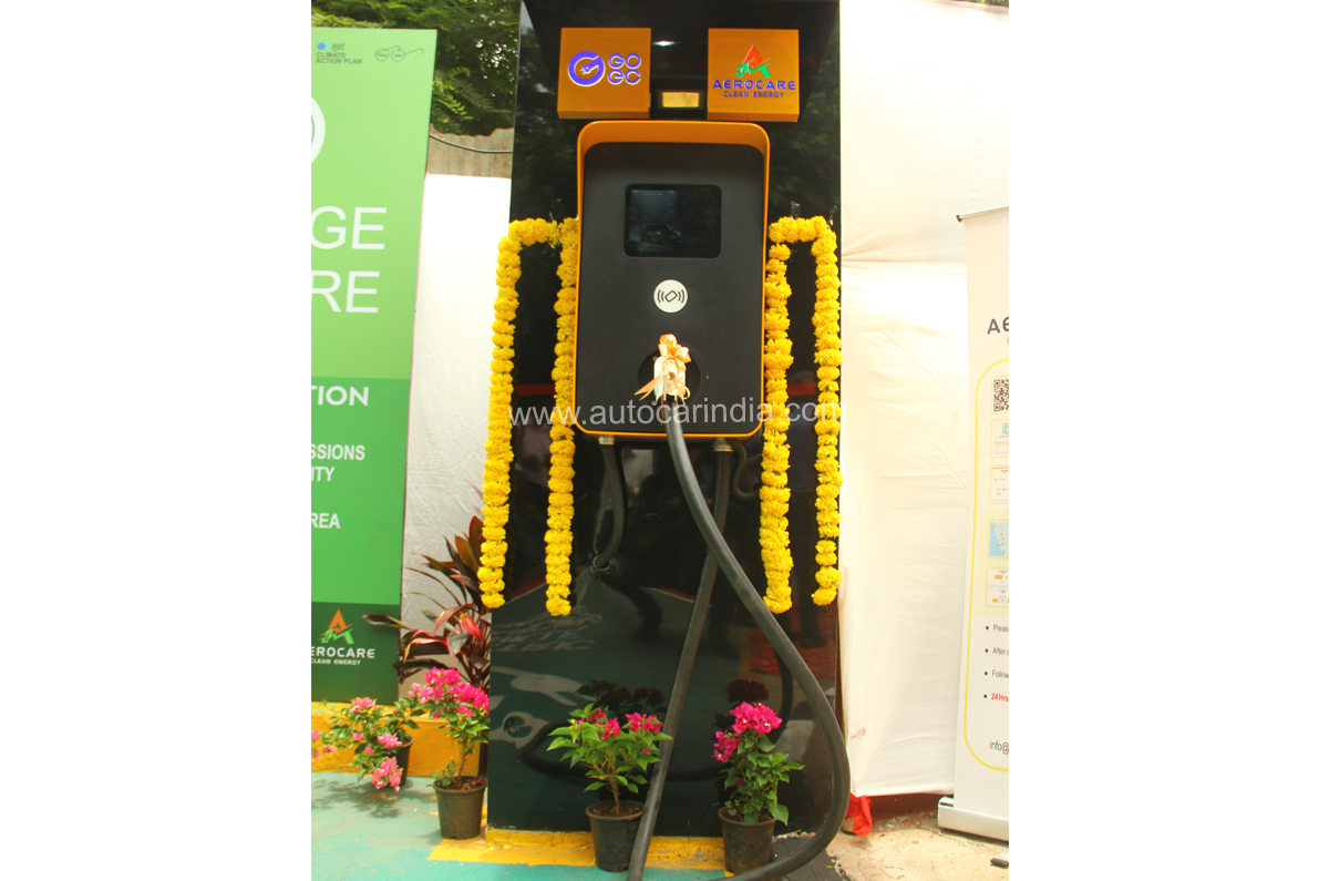 Bio-Gas powered EV charger 